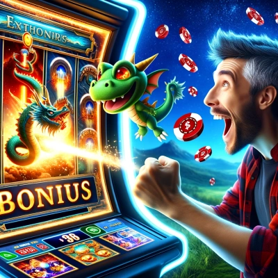 Lo schermo mostra un gioco visivamente impressionante con elementi come draghi e astronavi.