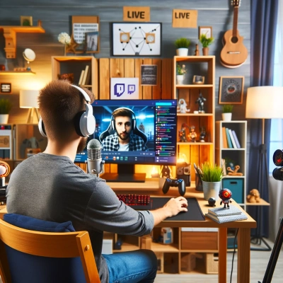 un editor di un video in streaming
